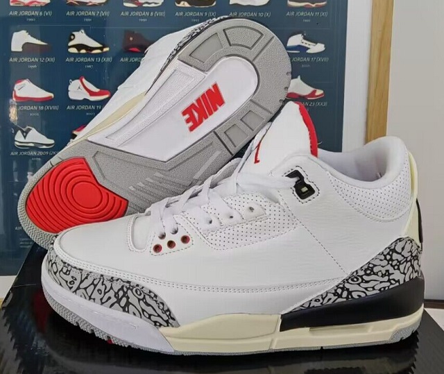 Air Jordan 3 Cement White Cement Reimagined